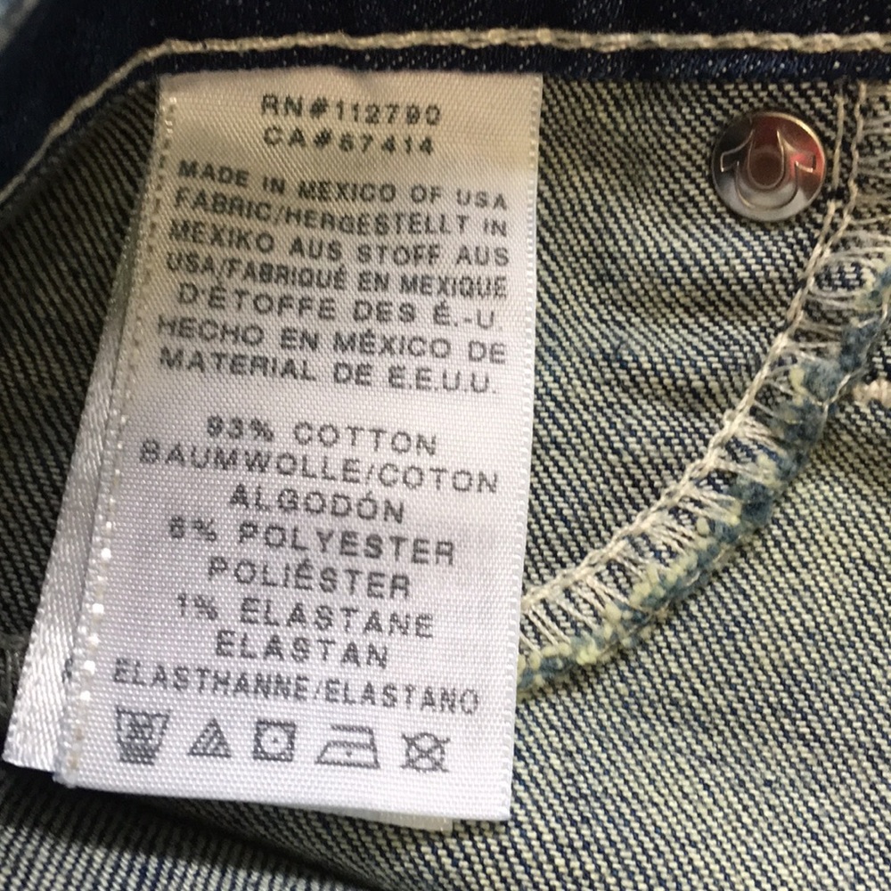 True Religion Flap Pocket Jean Legging - Picture 11 of 12